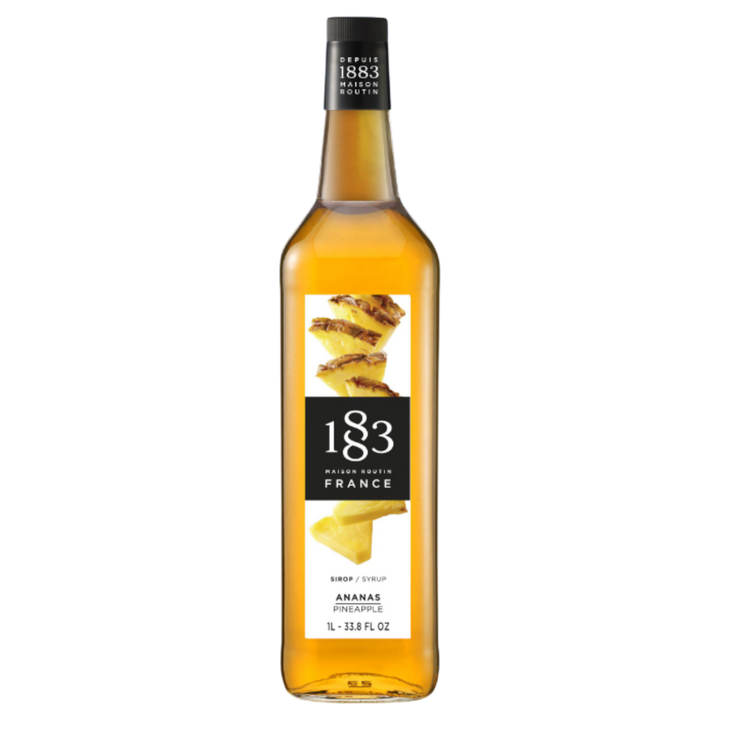 1883 Routin Syrups - Pineapple (ANANAS) Syrup 1L