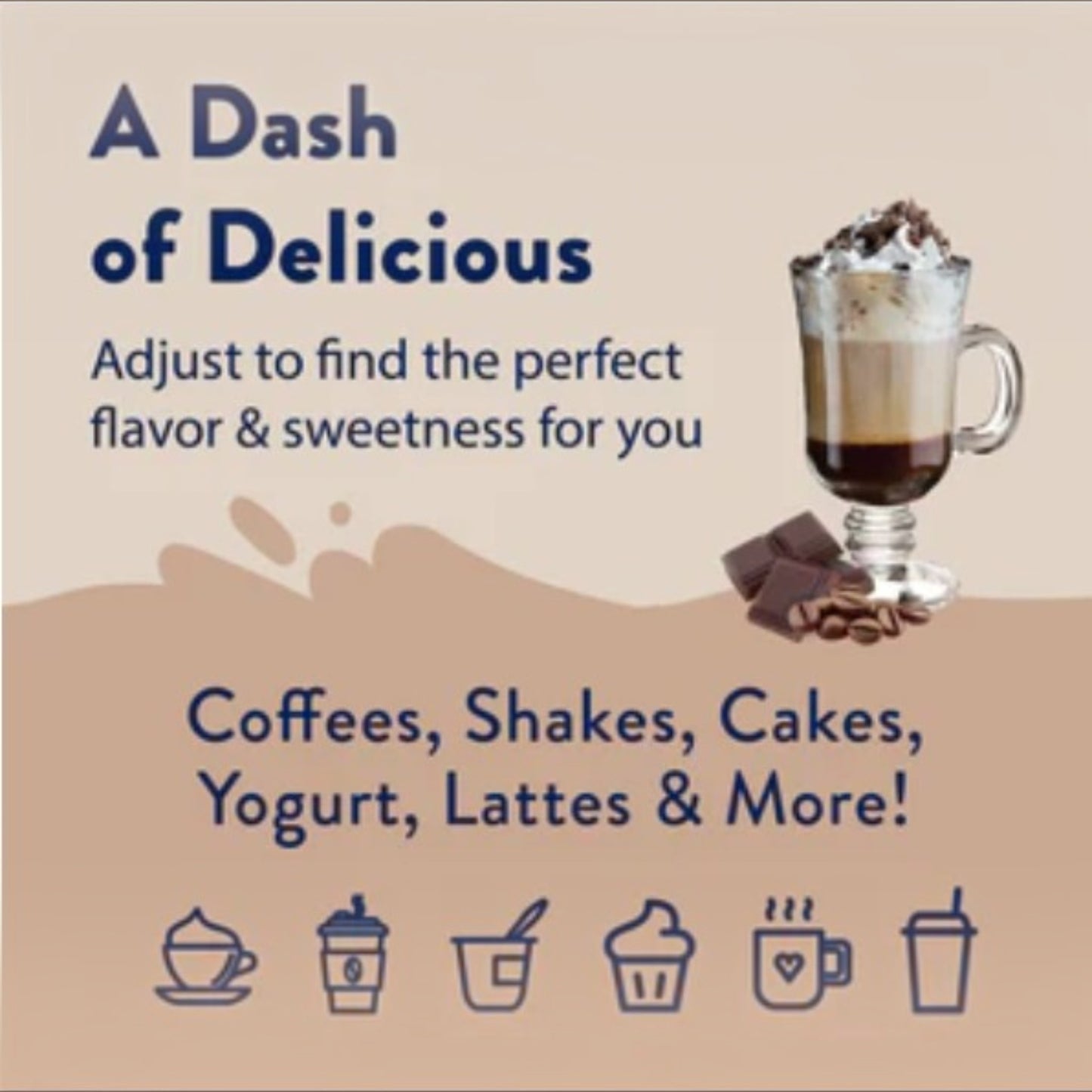 Skinny syrup - Salted Dark Chocolate Espresso 750ml