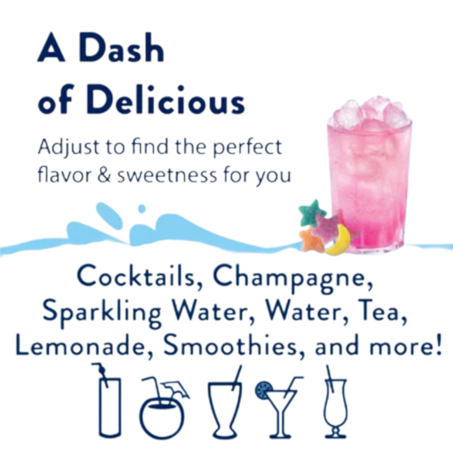 Skinny Syrup - Fairy Dust Syrup - 750ml