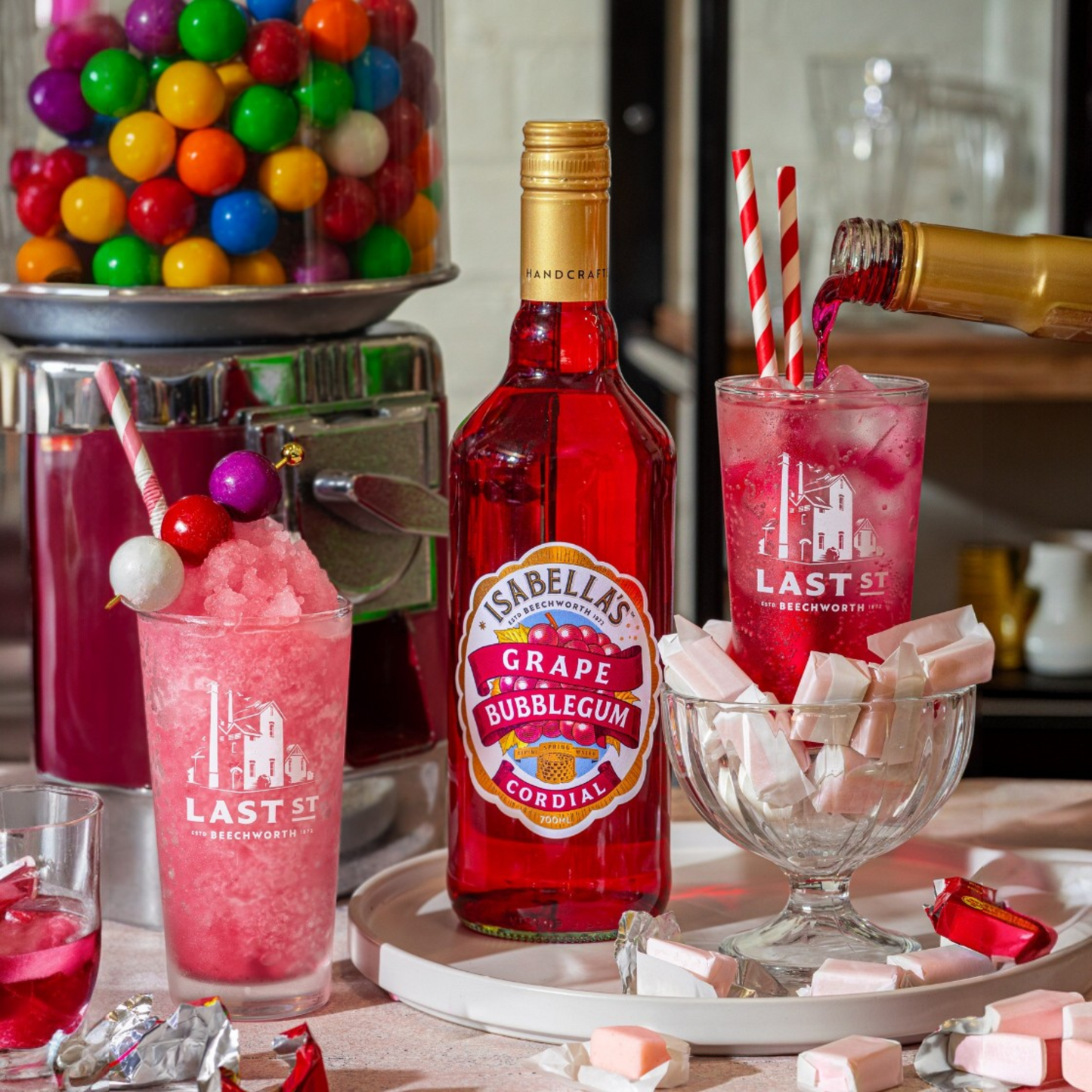 Isabella's - Grape Bubblegum Cordial 700ml