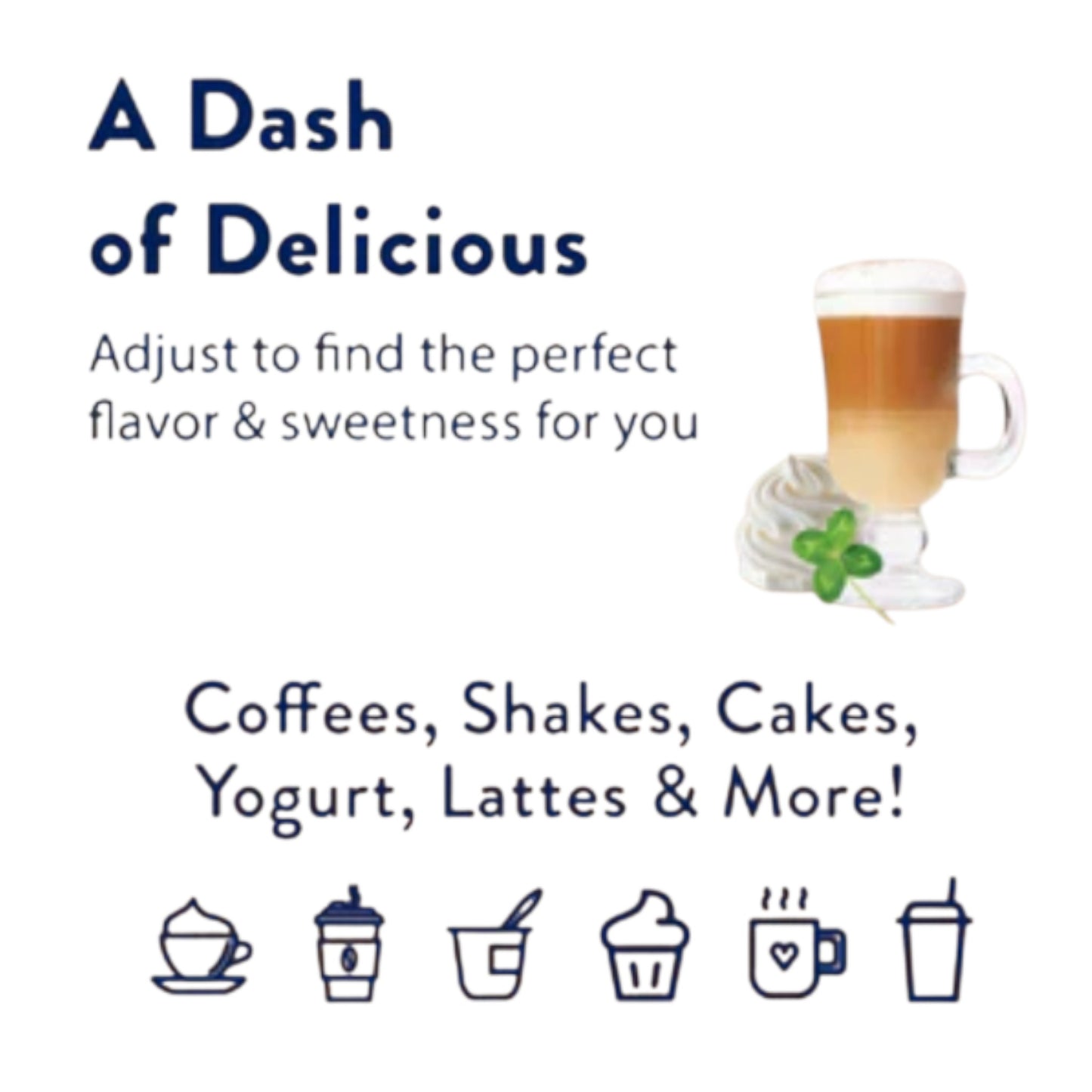 Skinny Syrup - Irish Cream Syrup - 750ml