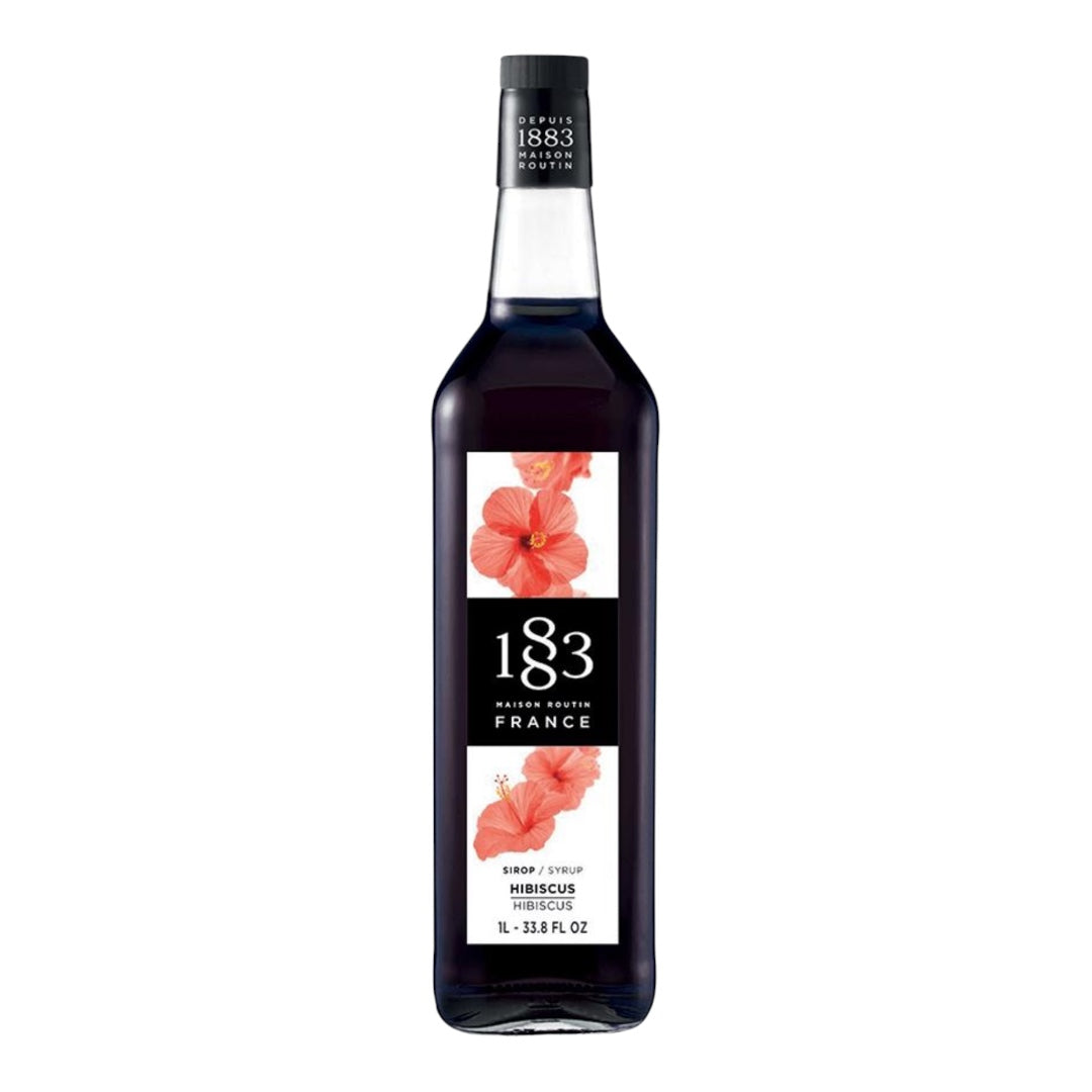 1883 Routin Syrups - Hibiscus Syrup 1L