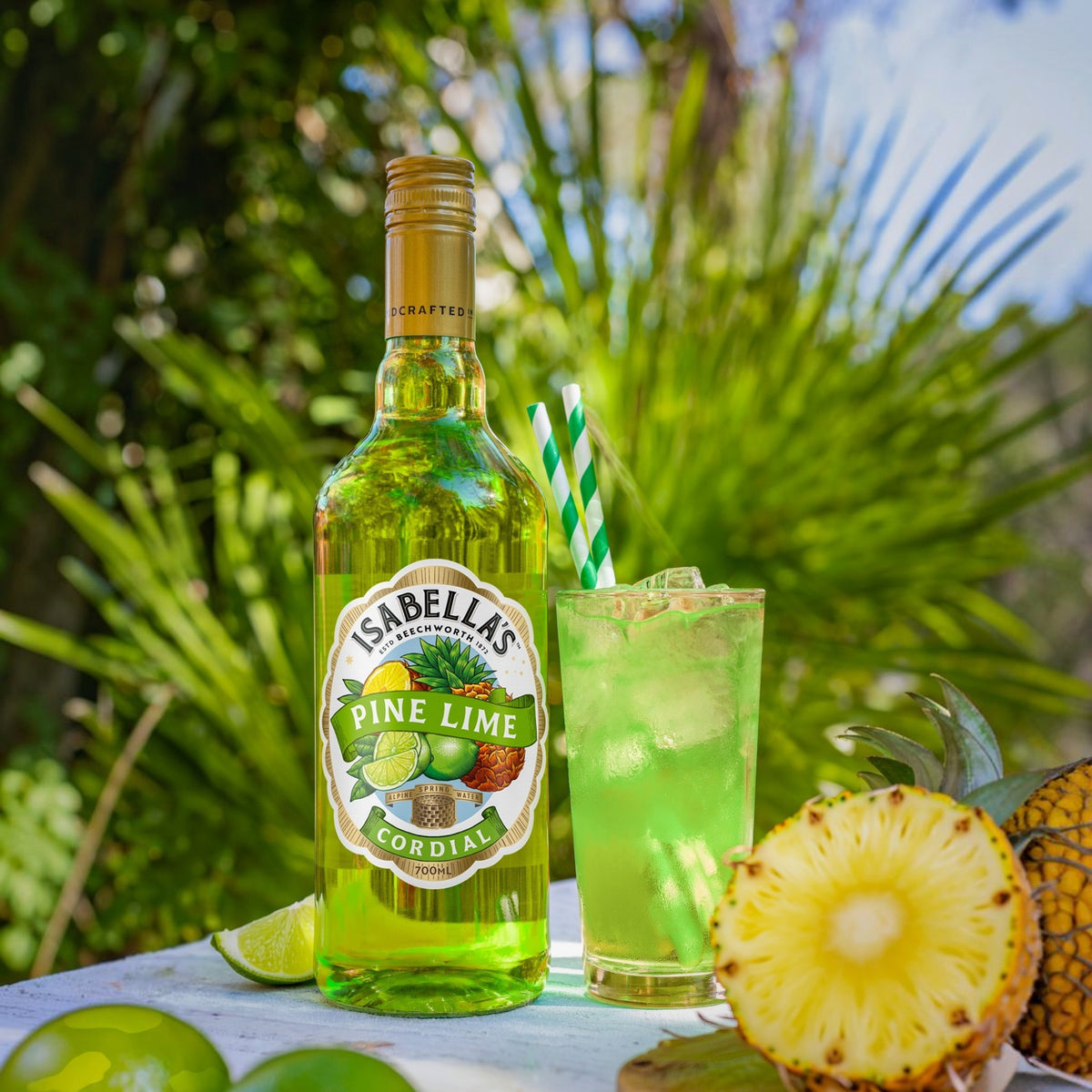 Isabella's - Pine Lime Cordial 700ml