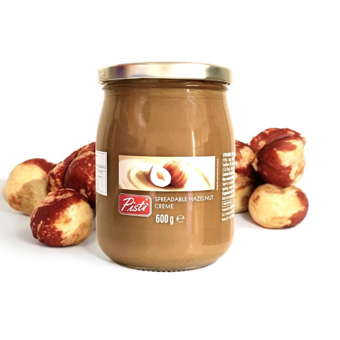 Pisti Sicilian - Spreadable Hazelnut Crème - 600g