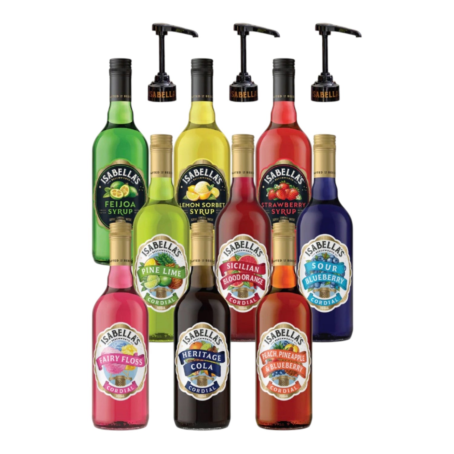 ISABELLA'S Syrups BY BEECHWORTH