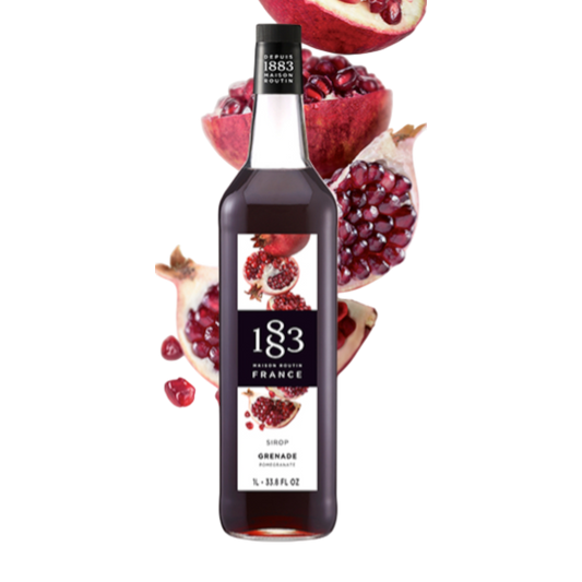 1883 Routin Syrups - Pomegranate (Grenade) Syrup 1L