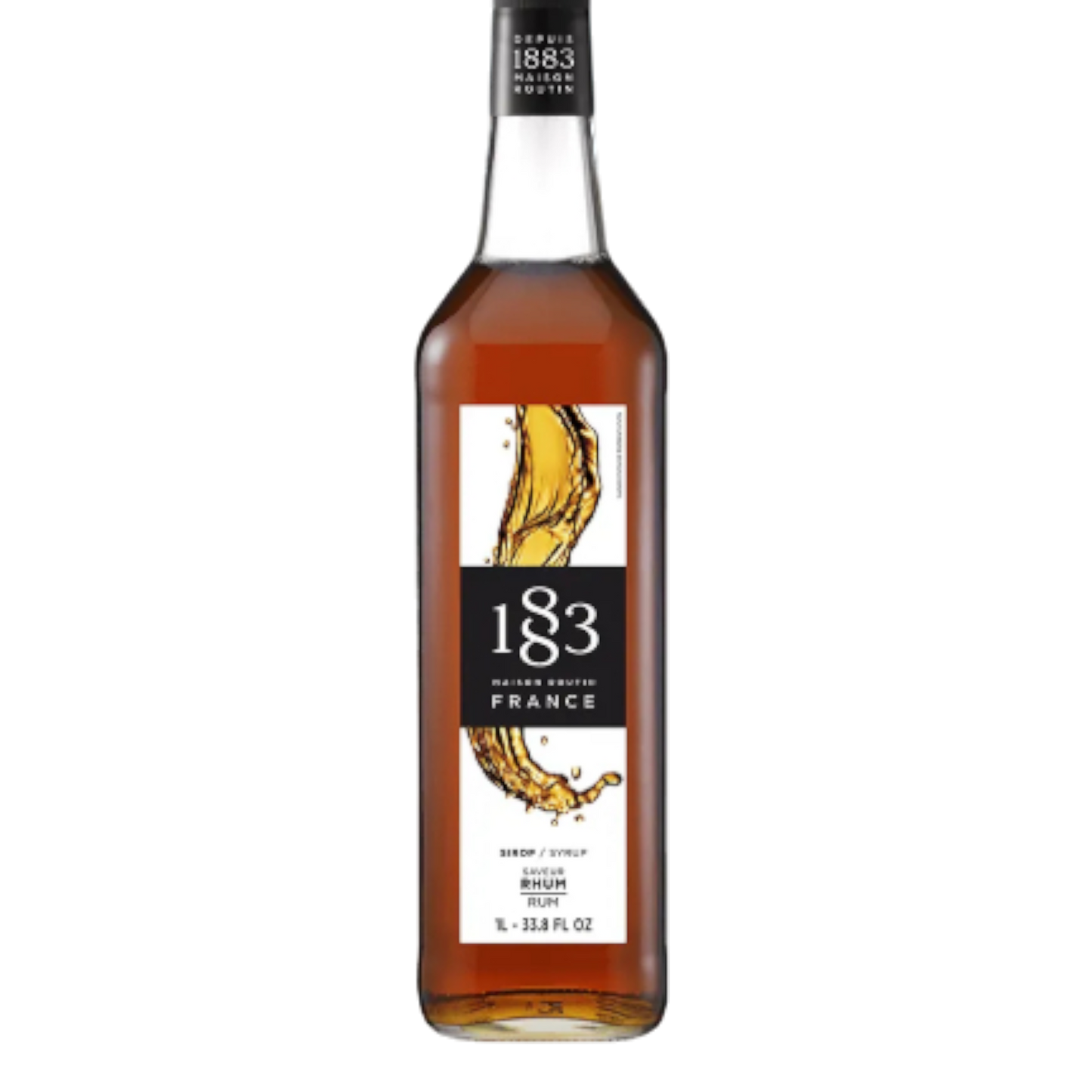 1883 Routin Syrups - Rum ( Caribbean ) Syrup 1L