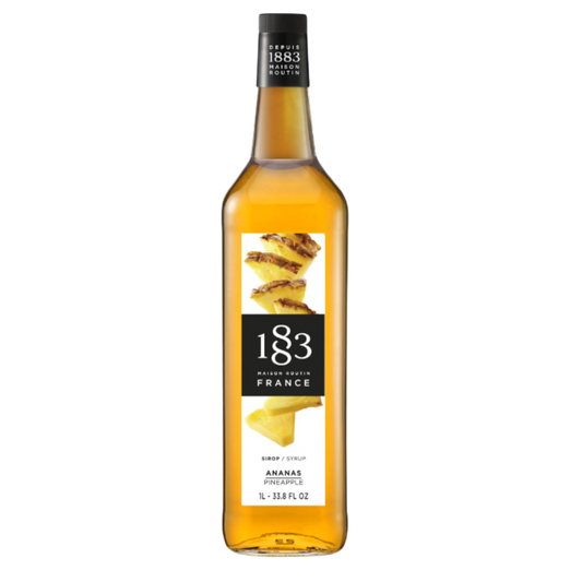 1883 Routin Syrups - Pineapple (ANANAS) Syrup 1L