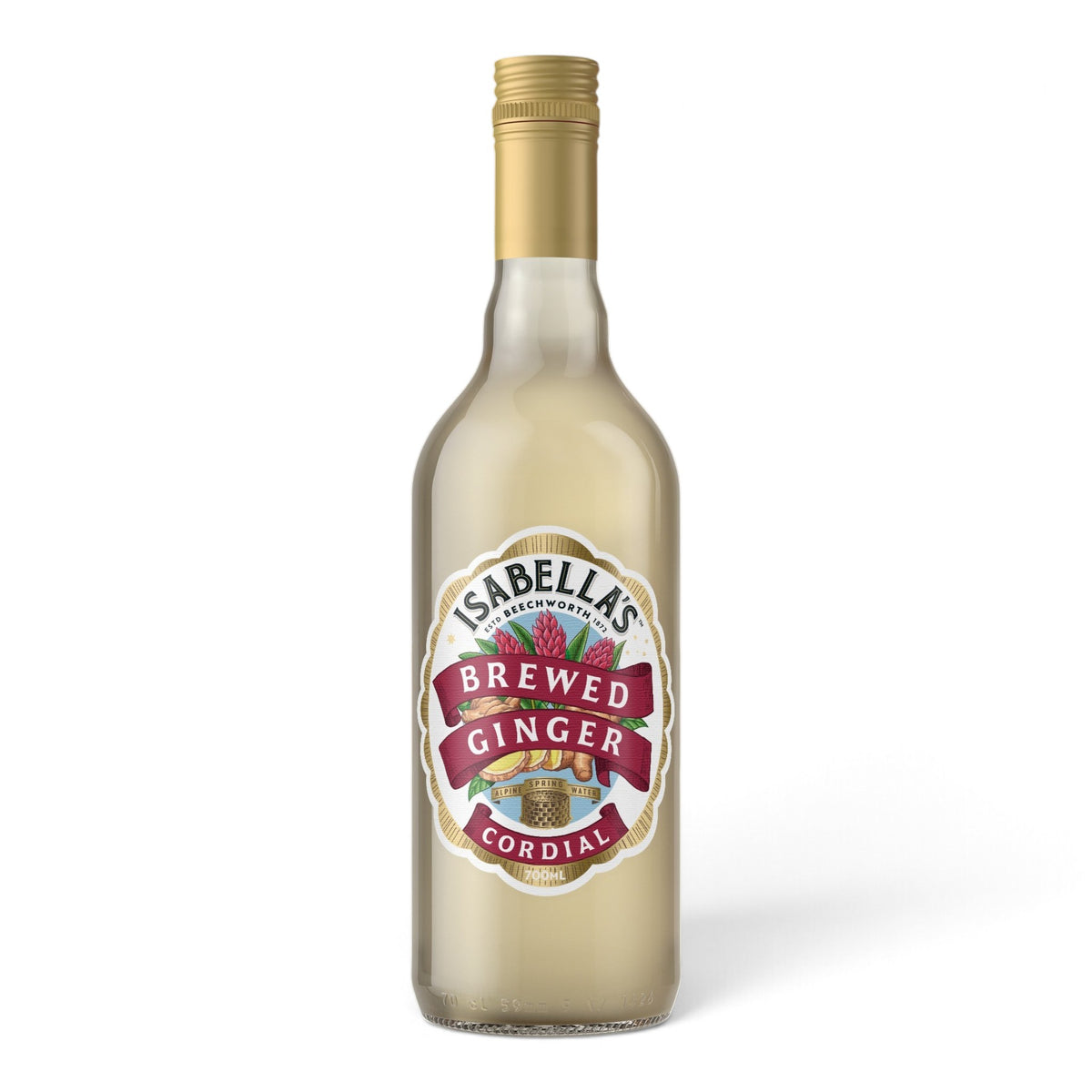 Isabella's - Brewed Ginger Cordial 700ml