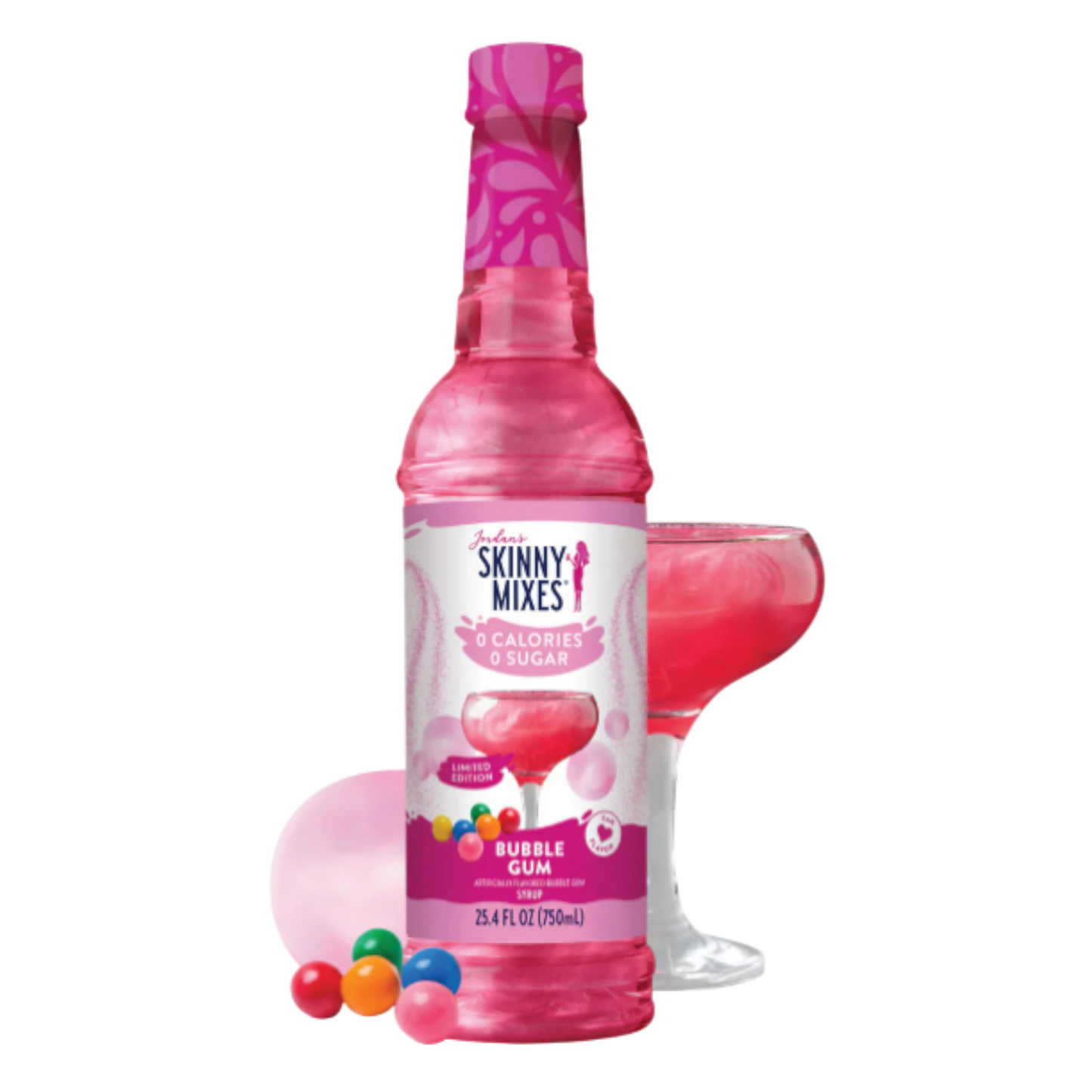 Skinny Syrup - Bubble Gum Syrup - 750ml