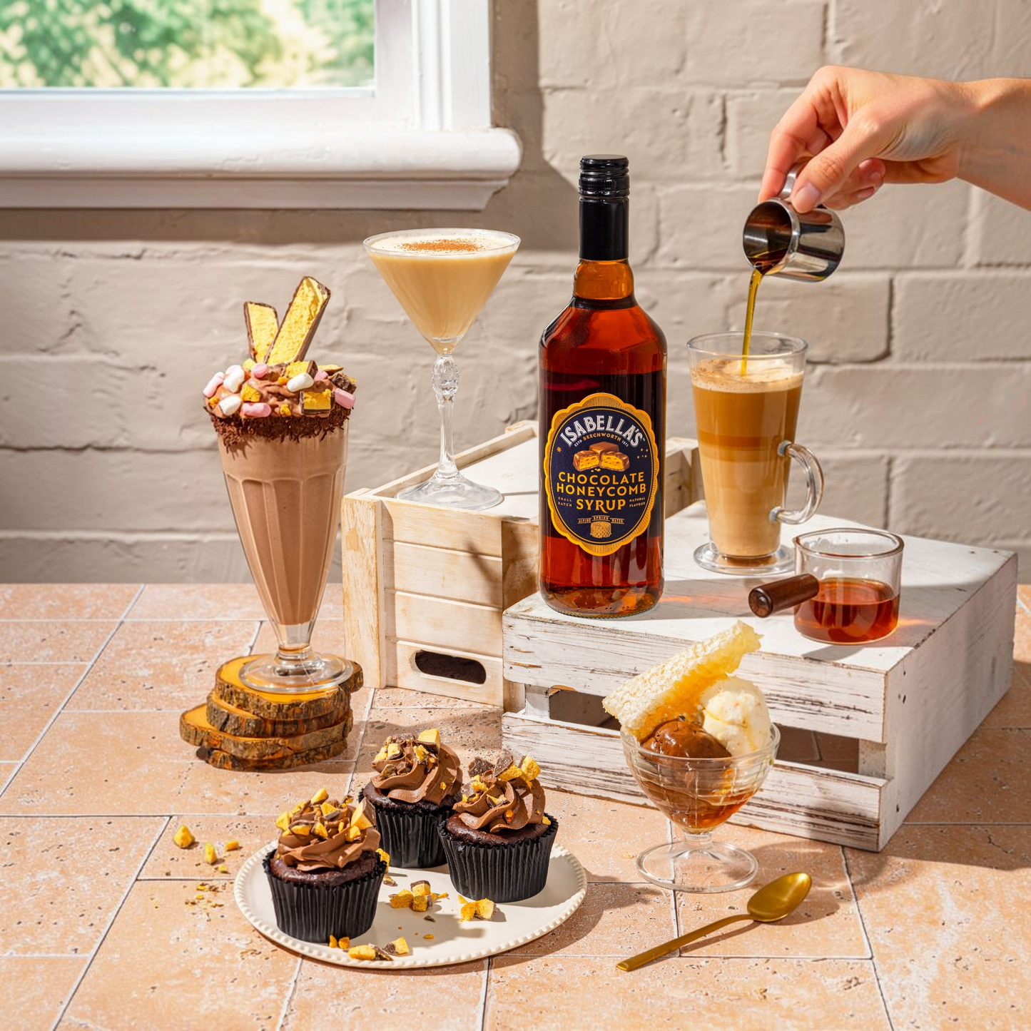 Isabella's - Chocolate Honeycomb Syrup 700ml