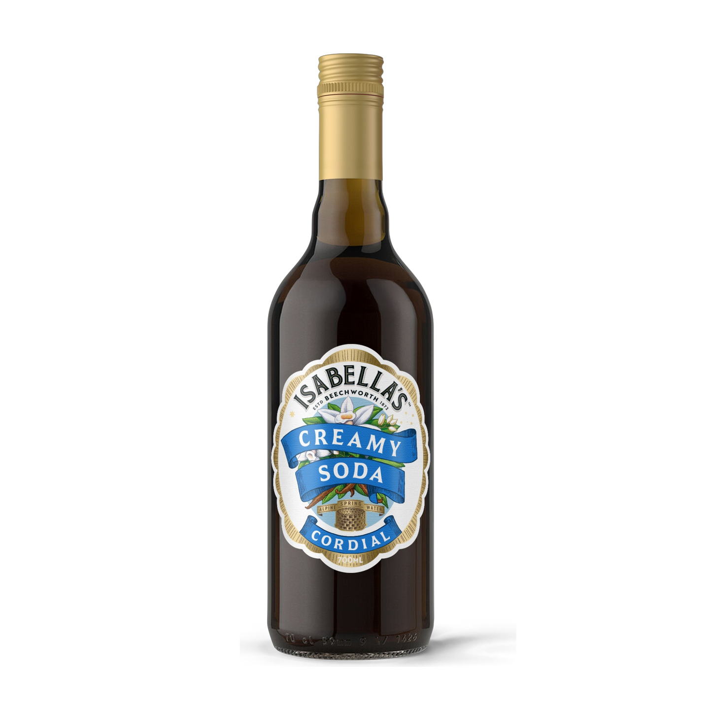 Isabella's - Creamy Soda Cordial 700ml