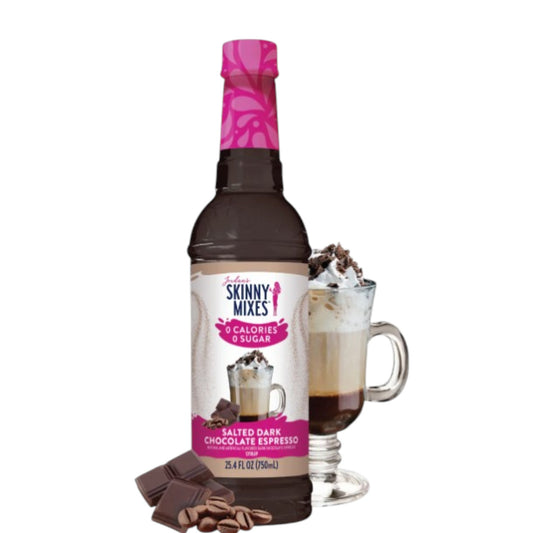 Skinny syrup - Salted Dark Chocolate Espresso 750ml