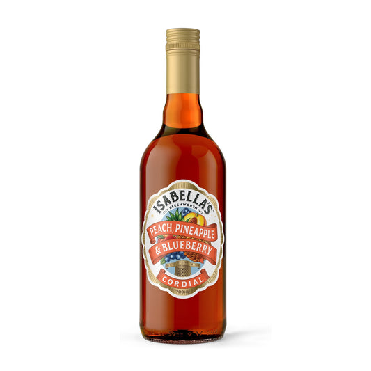 Isabella's - Peach, Pineapple & Blueberry Cordial 700ml