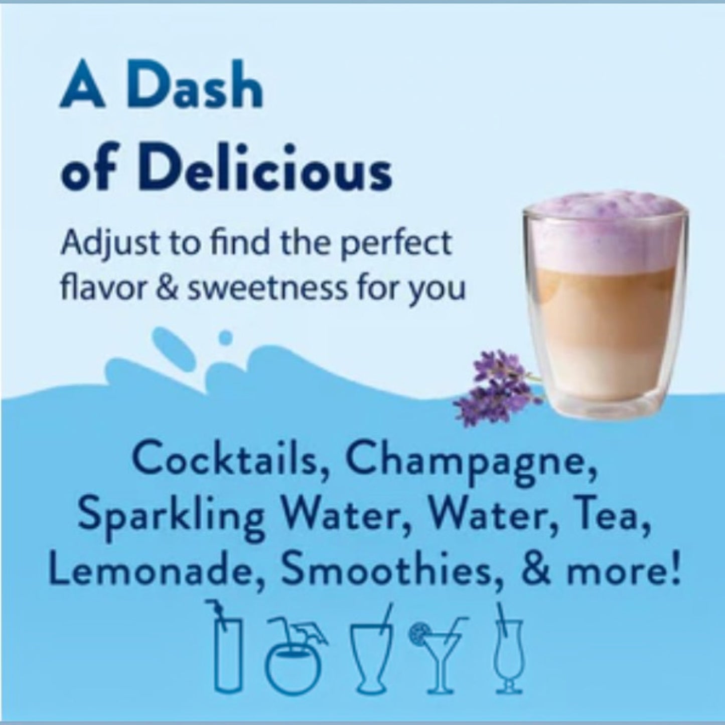 Skinny Syrup - Lavender Syrup - 750ml
