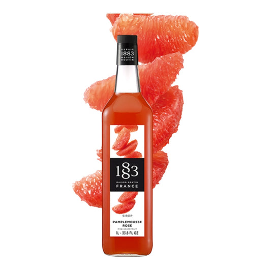 1883 Routin Syrups - Pink Grapefruit Syrup 1L