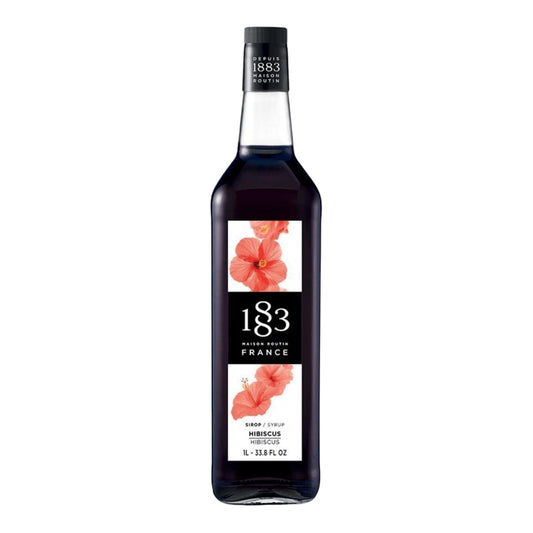 1883 Routin Syrups - Hibiscus Syrup 1L