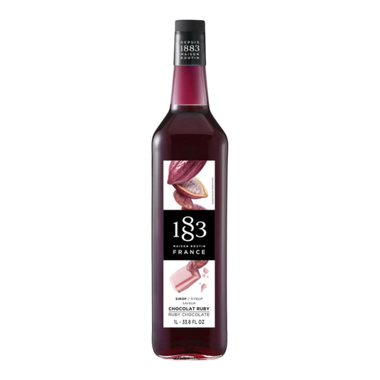 1883 Routin Syrups - Ruby Chocolate syrup 1L
