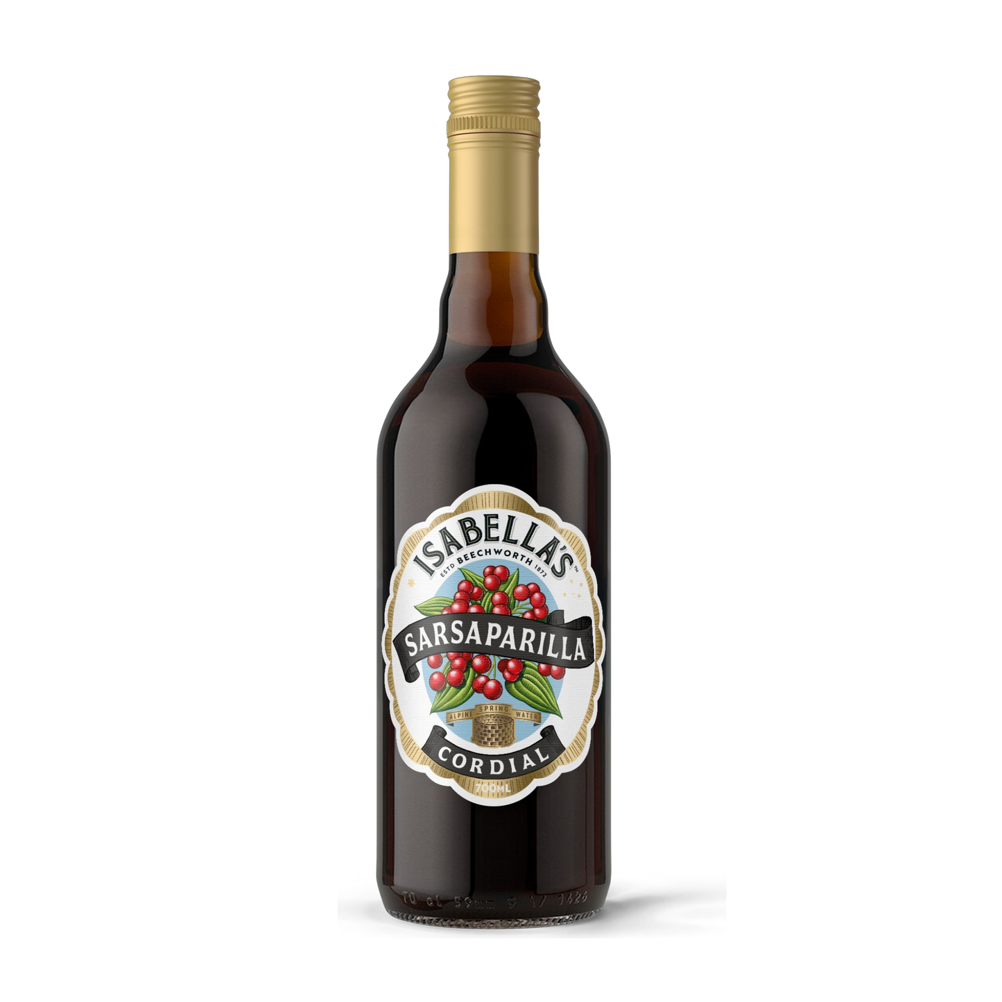 Isabella's - Sarsaparilla Cordial 700ml