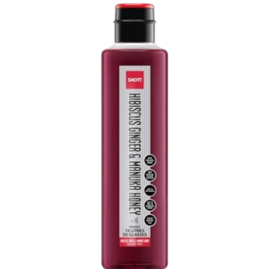 SHOTT - Hibiscus Ginger Manuka Honey Syrup 1Ltr