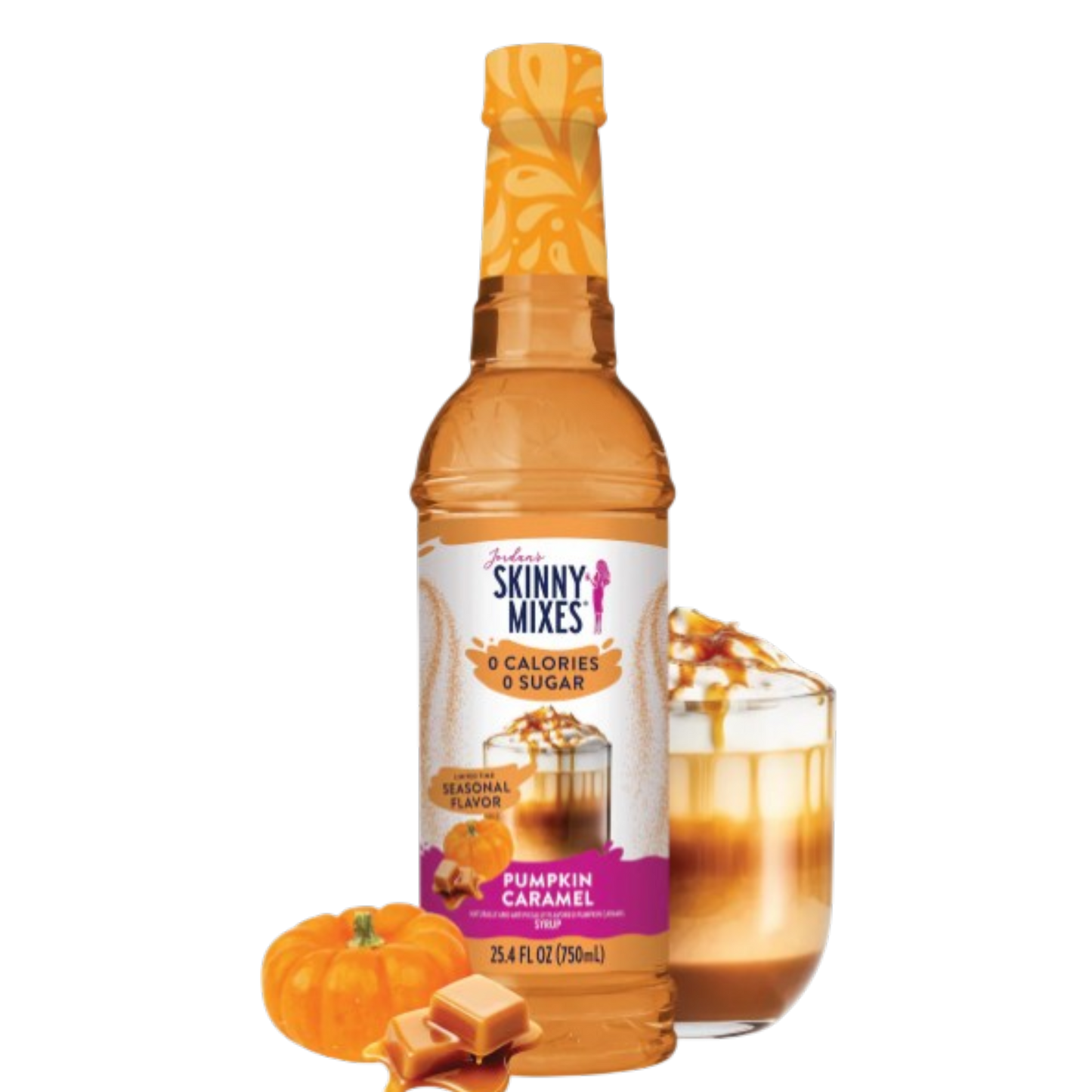 Skinny Syrup - Pumpkin Caramel Syrup - 750ml
