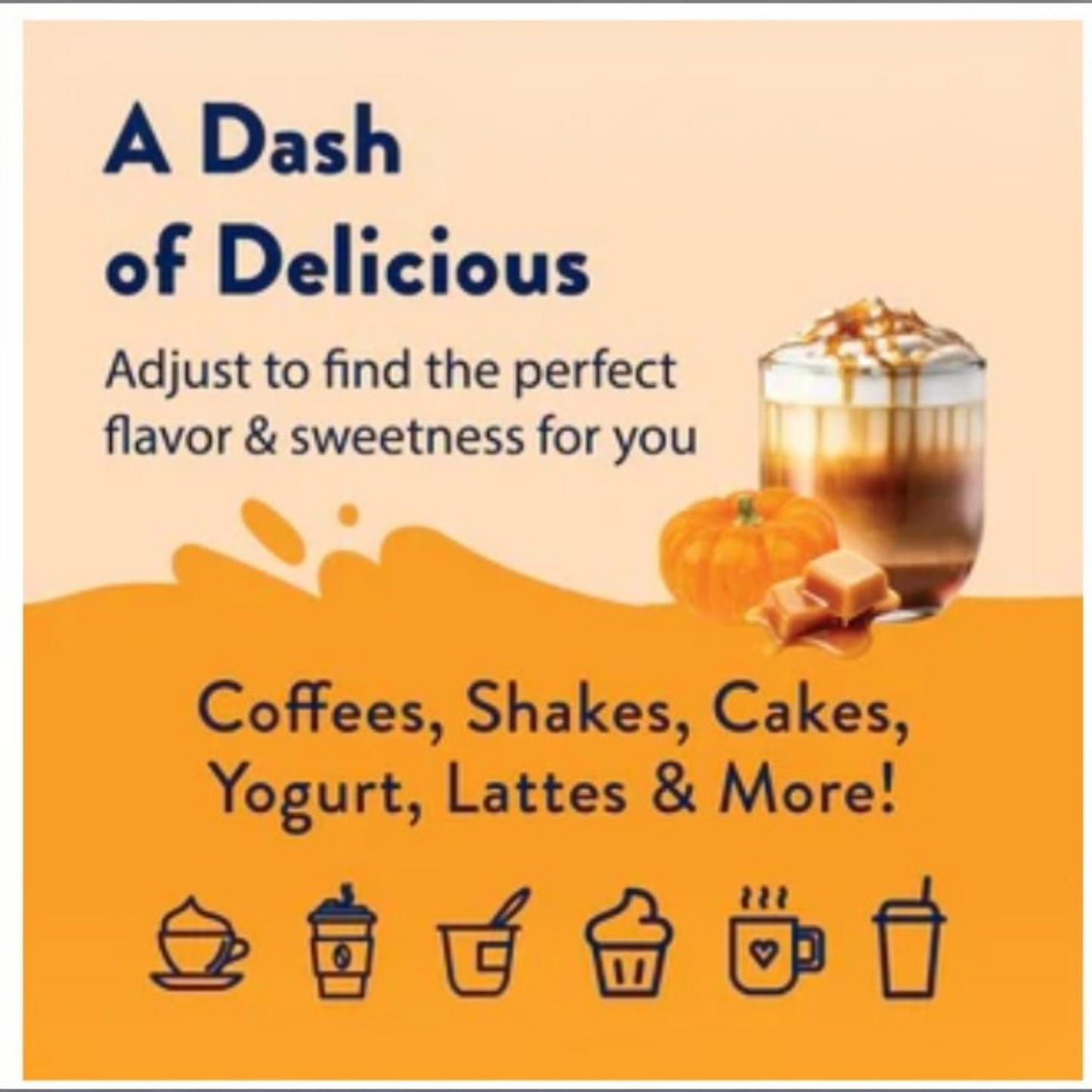 Skinny Syrup - Pumpkin Caramel Syrup - 750ml
