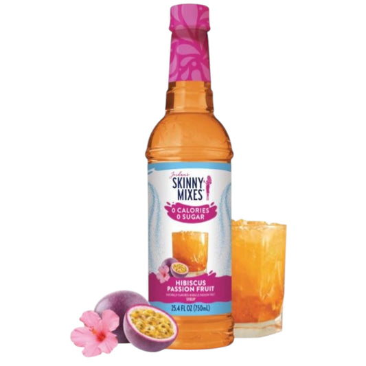 Skinny Syrup - Hibiscus Passion Fruit Syrup - 750ml