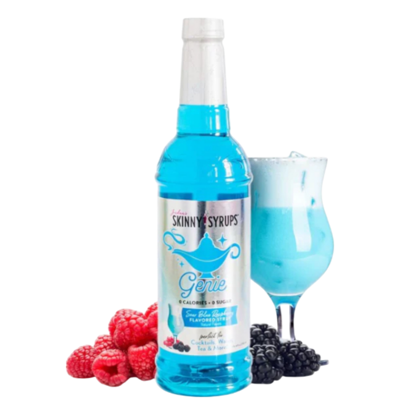 Skinny Syrup  - Genie - Sour Blue Raspberry