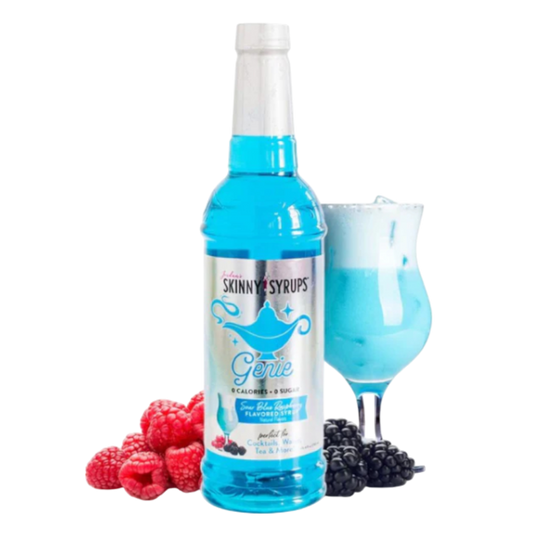 Skinny Syrup  - Genie - Sour Blue Raspberry