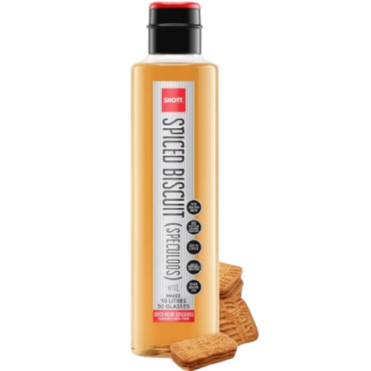 Shott - Spiced Biscuit Syrup 1Ltr – House Of Syrup
