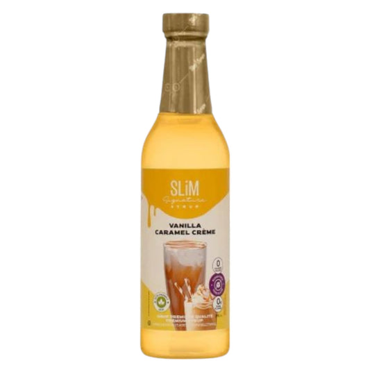 Slim Syrups - Vanilla Caramel Crème Syrup - 375ml