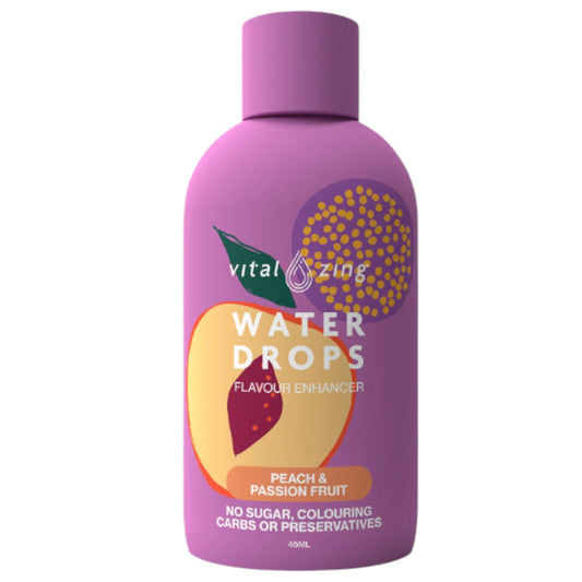 Vital Zing - Peach Passionfruit Water Drops