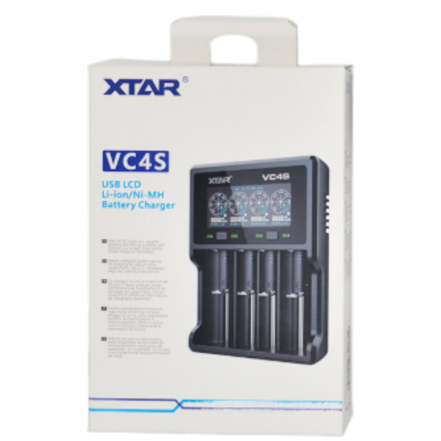 XTAR - VC4S - 4 Bay Charger
