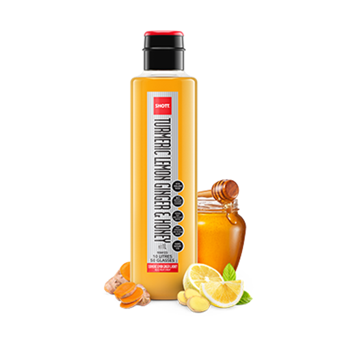 SHOTT - Turmeric Lemon Ginger Honey - Pulp Fruit Syrup 1Ltr – House Of ...